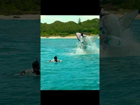 A Great White Shark Attacked and Ate two surfers 😱🫣 #shorts #viral