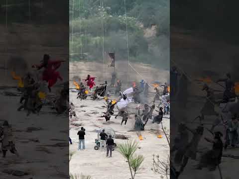 Chinese Movie Shooting #Cheng Yi goes to the mountains and seas, filming scene