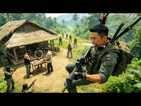 【Full Movie 4K】最強兵王獨闖金三角追蹤毒梟大佬！一路搗毀窩點，當場一人碾壓全員剿滅！#movie #动作 #反转