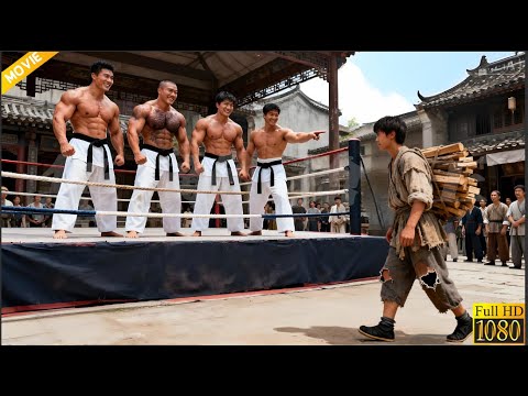 日本第一武士瞧不起窮小子，不料被窮小子一腳秒殺  ⚔️  抗日  MMA | Kung Fu | 甄子丹