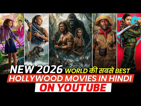Top 10 Best Hollywood Adventure Movies On YouTube in Hindi | 2026 Hollywood Movies in Hindi Dubbed