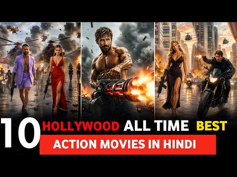 Top 10 Hollywood Action Movies In Hindi Dubbed | Hollywood Action Movies 2026 | Pick&play.